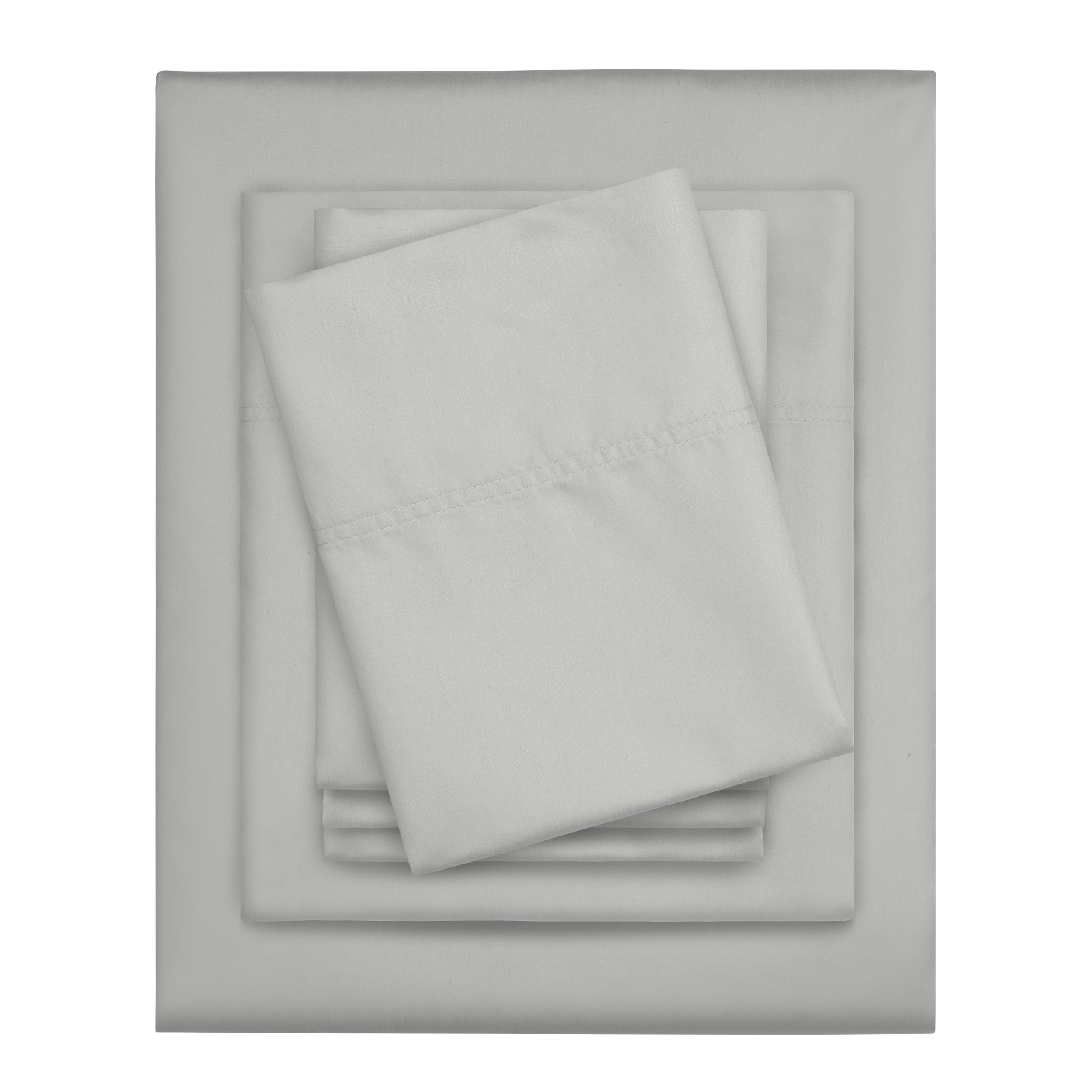 Serta 6-Piece 800 Thread Count Bright White Cotton Rich Adult Bed Sheet Set, Full - Deep Pocket